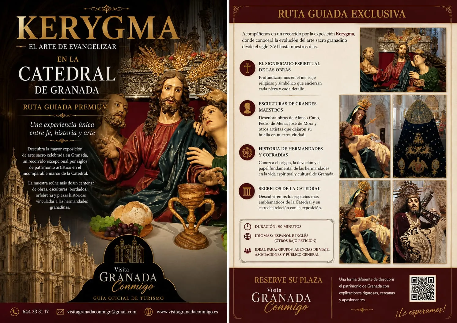 Flyer publicitario de Visita Granada Conmigo 6